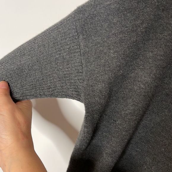 LOFT grey knit sweater - Picture 6 of 9
